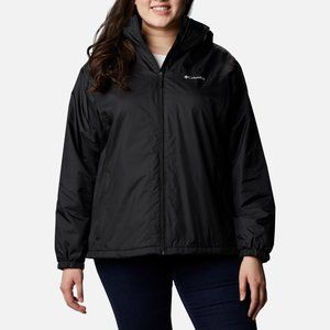 Columbia Women's Switchback Sherpa Lined Jacket, Black, Sz 2X